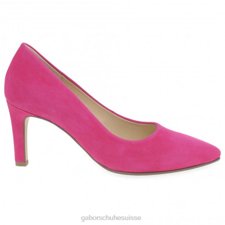 femmes daim rose chaussure VZ0VT53 escarpins danois Gabor