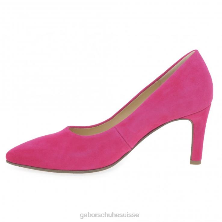 femmes daim rose chaussure VZ0VT53 escarpins danois Gabor