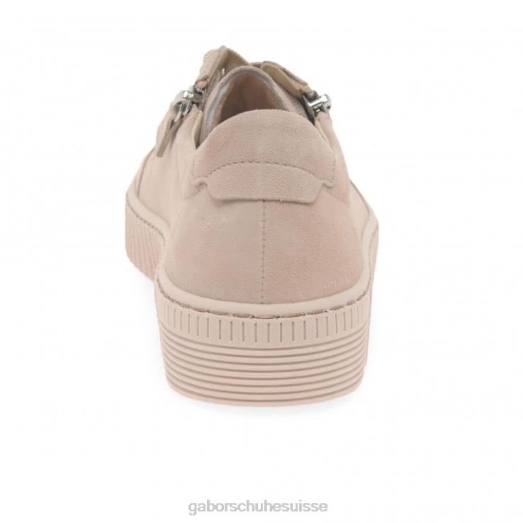 femmes daim rouge chaussure VZ0VT327 chaussures décontractées sagesse Gabor