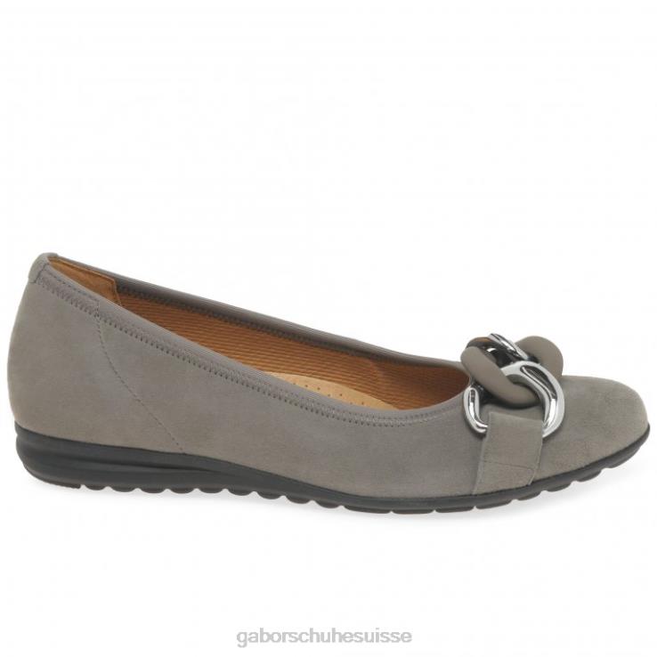 femmes fumo daim uni chaussure VZ0VT8 chaussures décontractées sabia Gabor