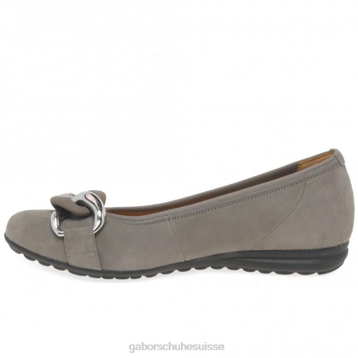 femmes fumo daim uni chaussure VZ0VT8 chaussures décontractées sabia Gabor