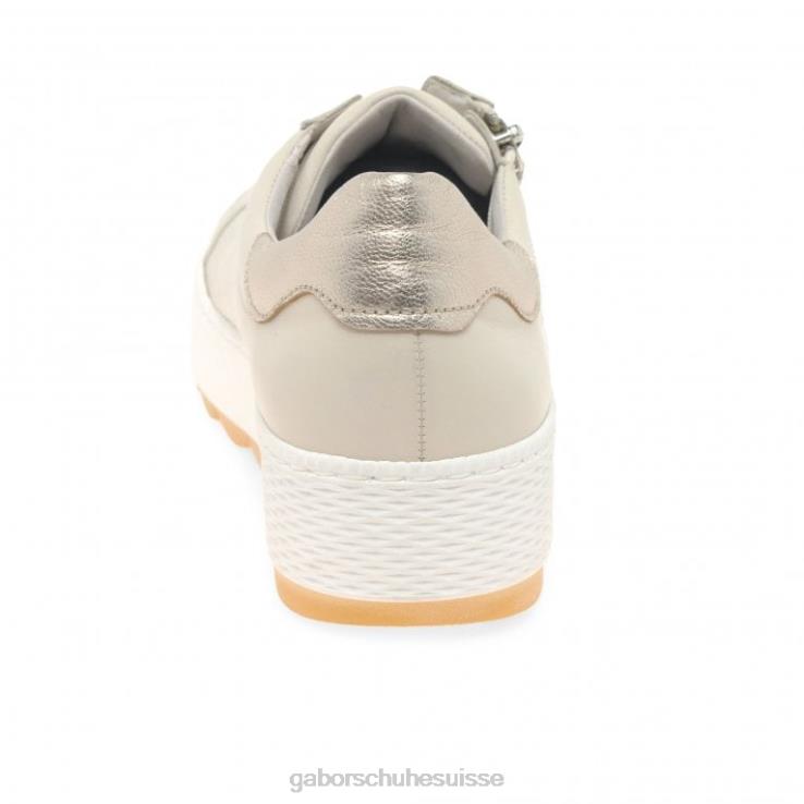 femmes ivoire/muscle chaussure VZ0VT134 baskets décontractées étanches Gabor