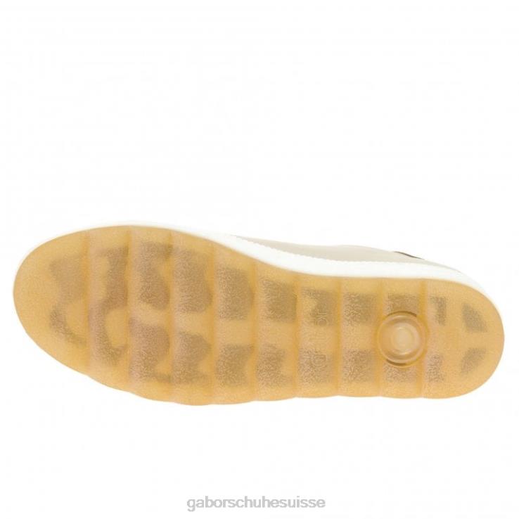 femmes ivoire/muscle chaussure VZ0VT134 baskets décontractées étanches Gabor
