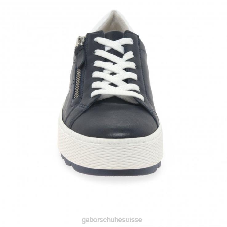 femmes minuit/blanc chaussure VZ0VT135 baskets décontractées étanches Gabor