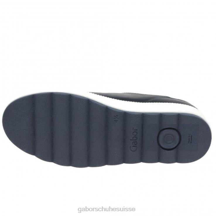 femmes minuit/blanc chaussure VZ0VT135 baskets décontractées étanches Gabor