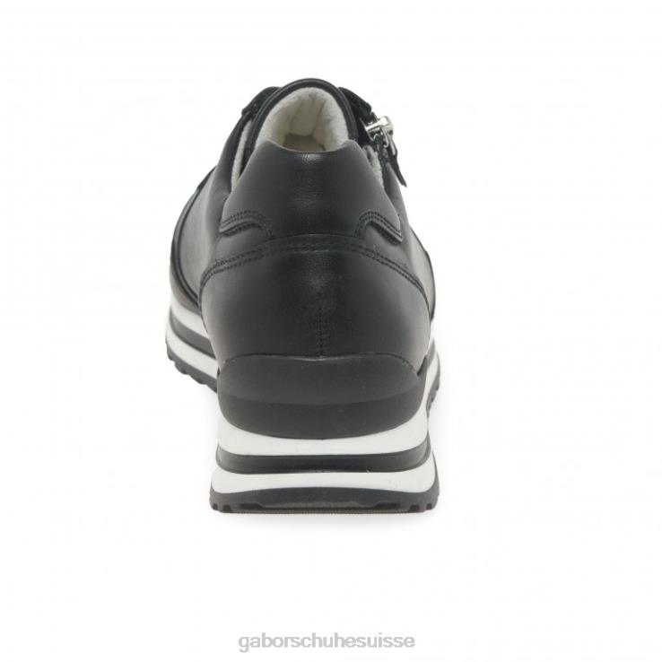 femmes noir chaussure VZ0VT147 baskets Nulon Gabor