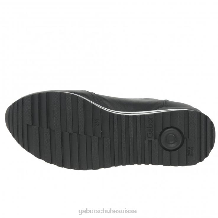 femmes noir chaussure VZ0VT147 baskets Nulon Gabor