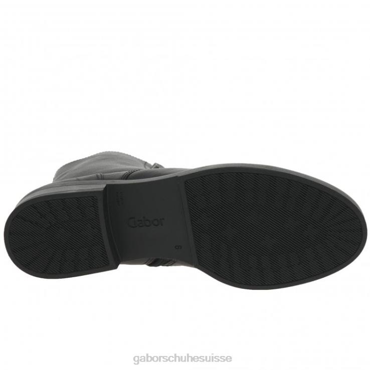femmes noir chaussure VZ0VT200 bottes de motard pour femme Gabor