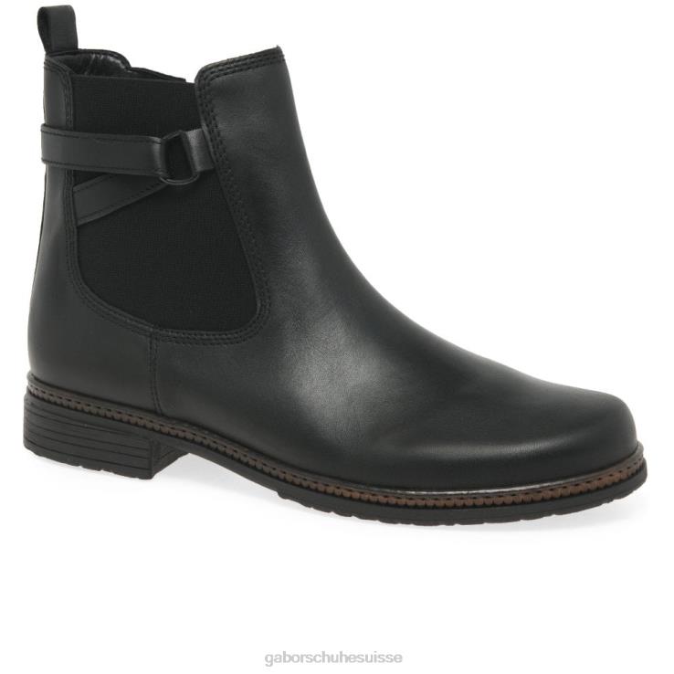 femmes noir chaussure VZ0VT226 bottines chelsea nolène Gabor