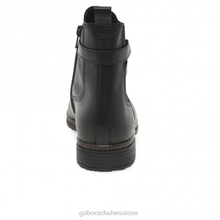 femmes noir chaussure VZ0VT226 bottines chelsea nolène Gabor