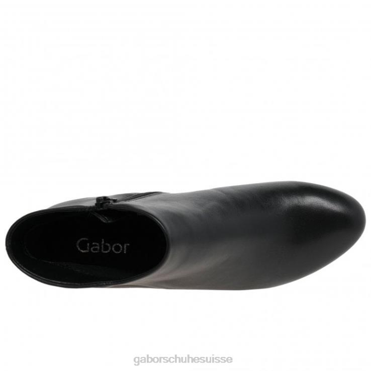femmes noir chaussure VZ0VT251 bottines fatales Gabor