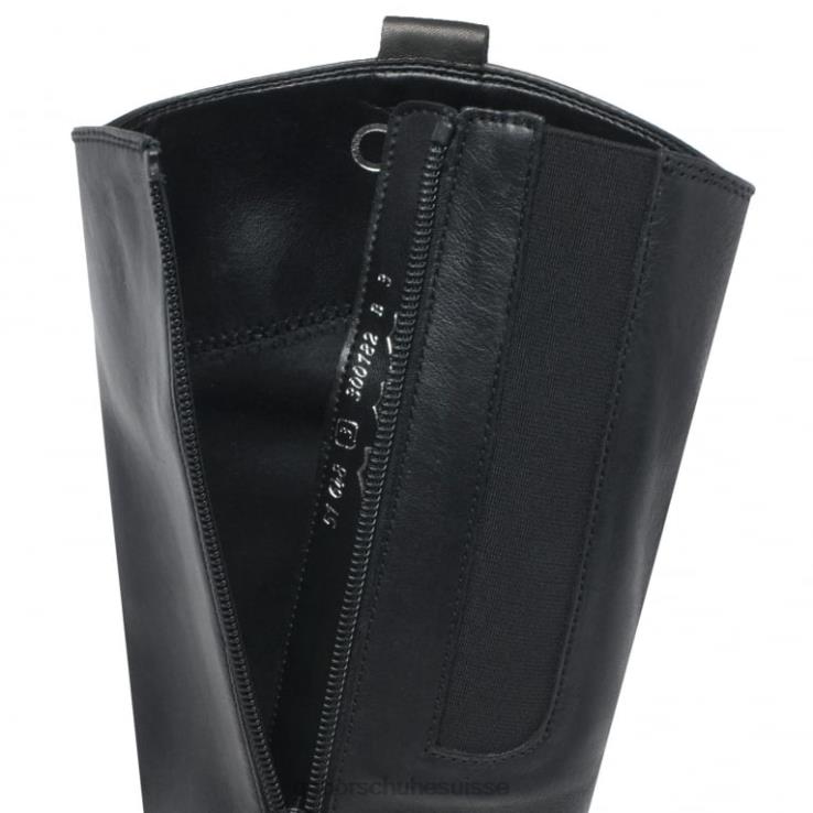 femmes noir chaussure VZ0VT264 bottes hauteur genou brook Gabor