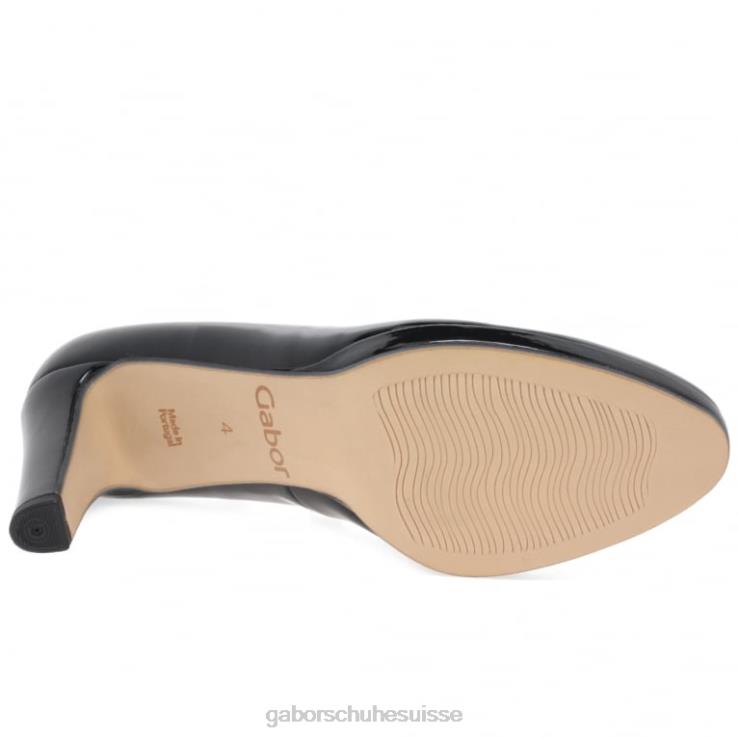 femmes noir chaussure VZ0VT59 splendides escarpins à talons hauts Gabor