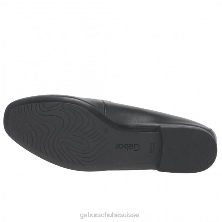 femmes noir chaussure VZ0VT85 mocassins jangle Gabor