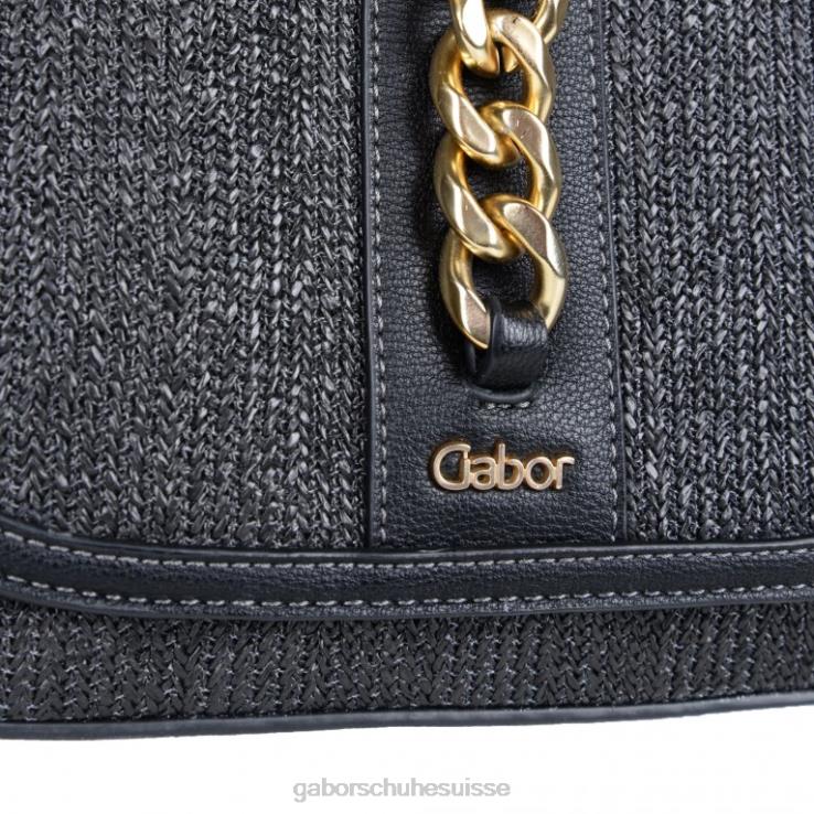 femmes noir mélangé accessoires VZ0VT308 sac à main sacoche Manu Gabor