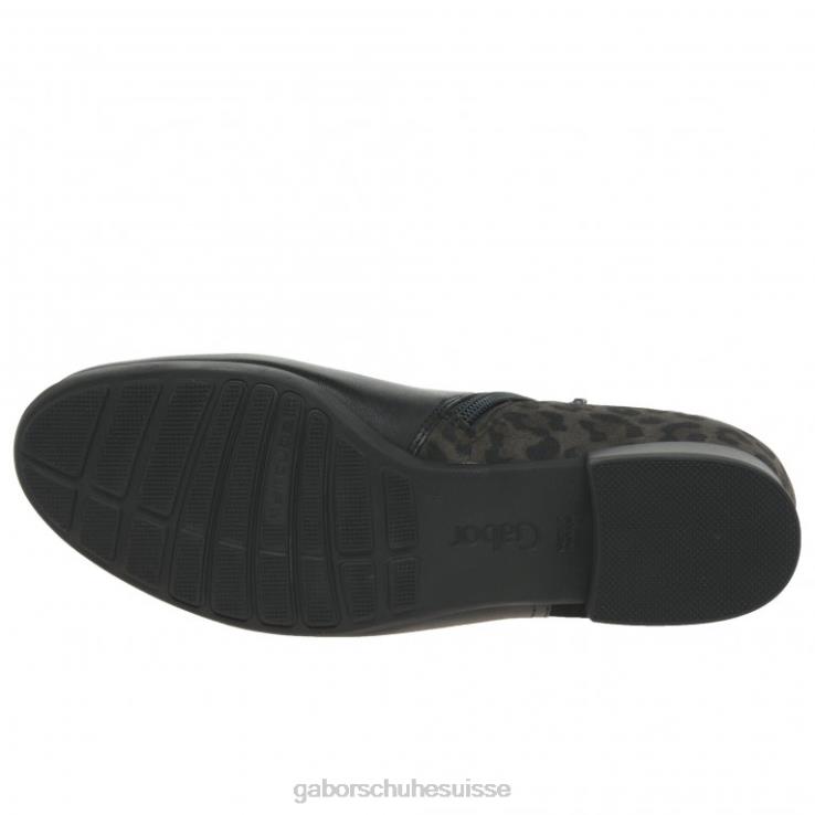 femmes noir/anthracite chaussure VZ0VT238 bottines breck Gabor