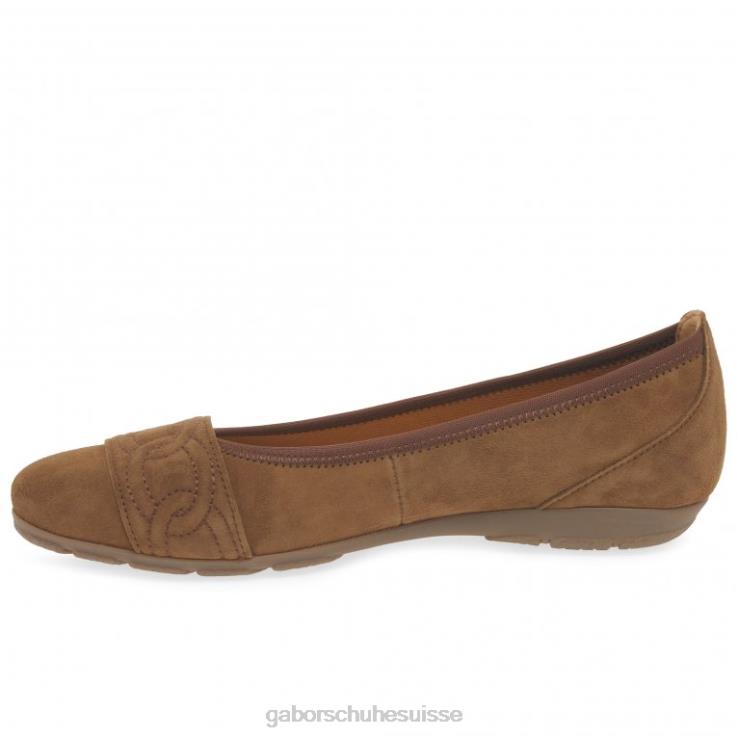 femmes nouveau daim whisky chaussure VZ0VT17 chaussures de ressemblance Gabor