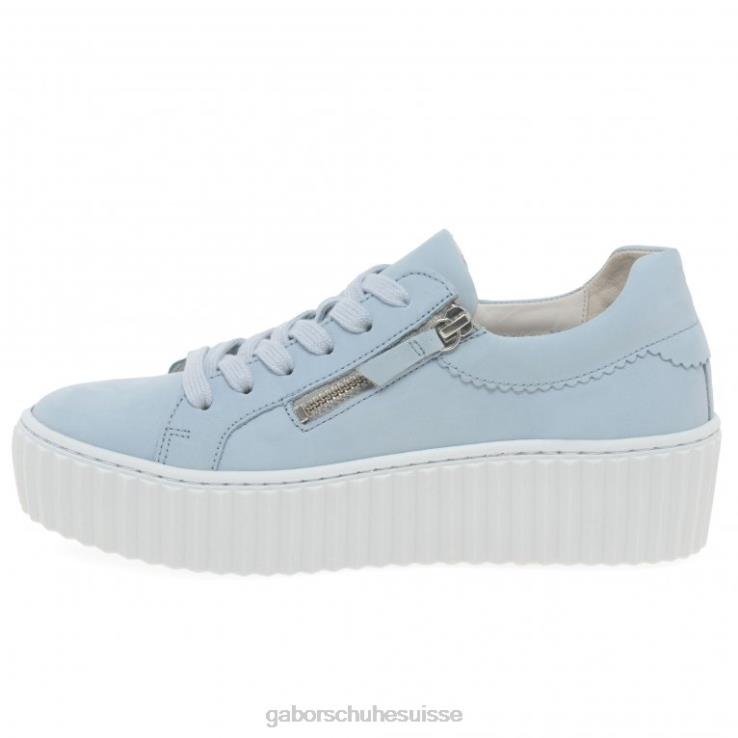 femmes nubuck ciel chaussure VZ0VT133 baskets Dolly Gabor