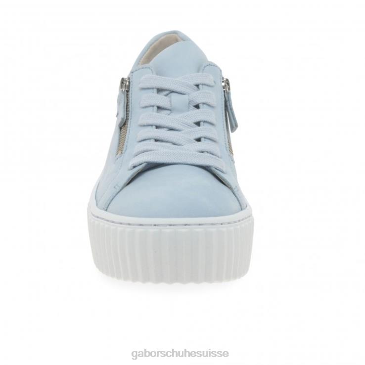 femmes nubuck ciel chaussure VZ0VT133 baskets Dolly Gabor