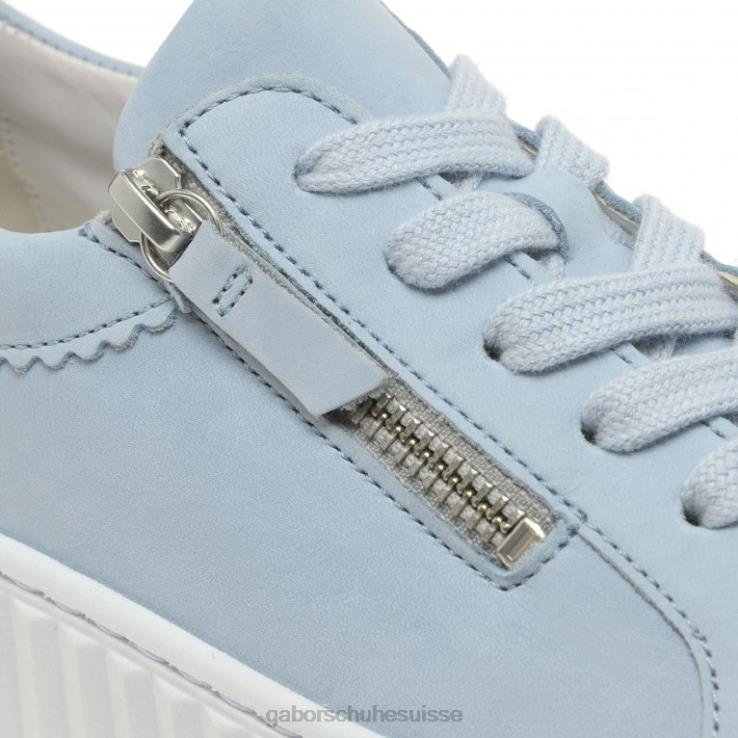 femmes nubuck ciel chaussure VZ0VT133 baskets Dolly Gabor