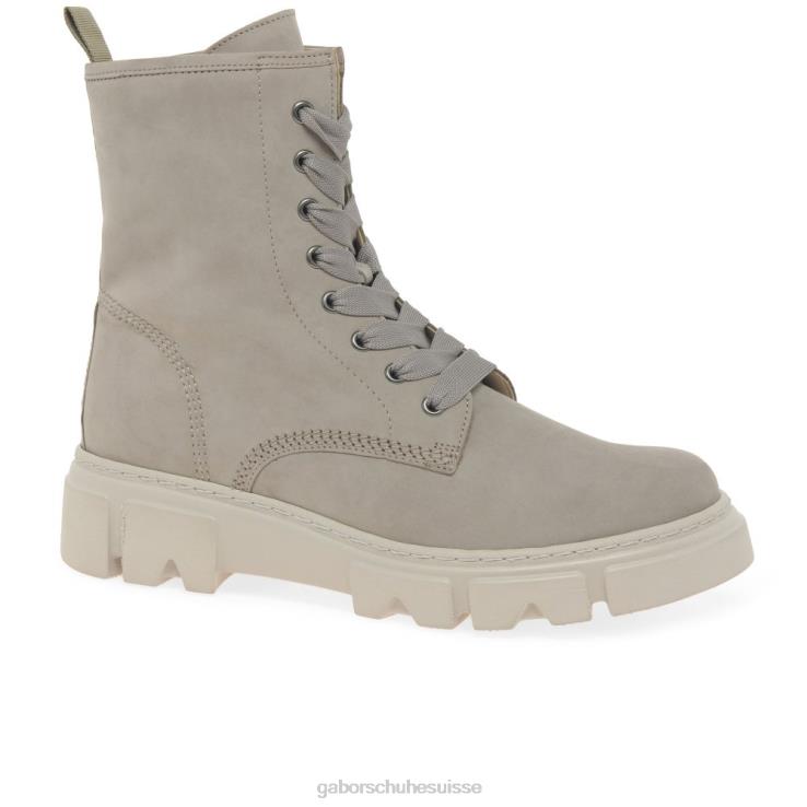 femmes nubuck de lin chaussure VZ0VT228 bottines jenkins Gabor