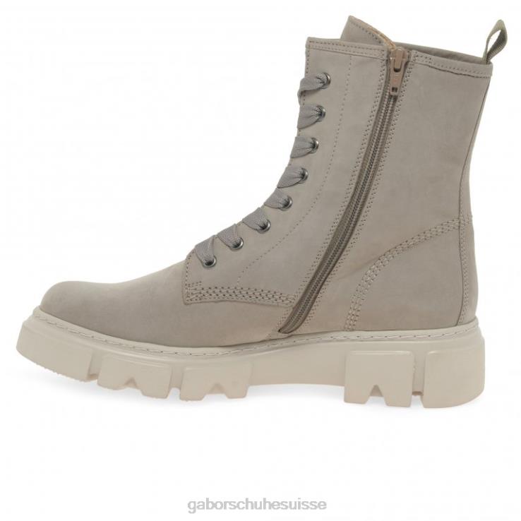 femmes nubuck de lin chaussure VZ0VT228 bottines jenkins Gabor