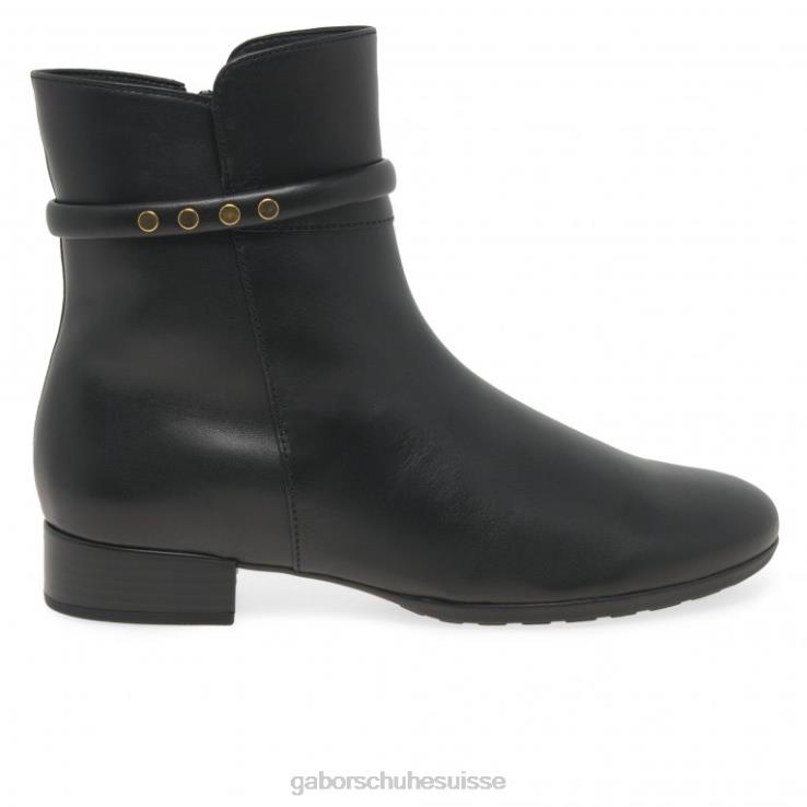 femmes or noir chaussure VZ0VT248 bottines boom Gabor