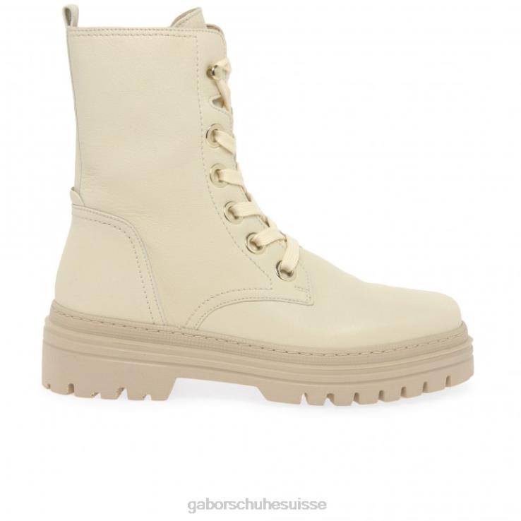 femmes panna chaussure VZ0VT233 bottes militaires de Gênes Gabor