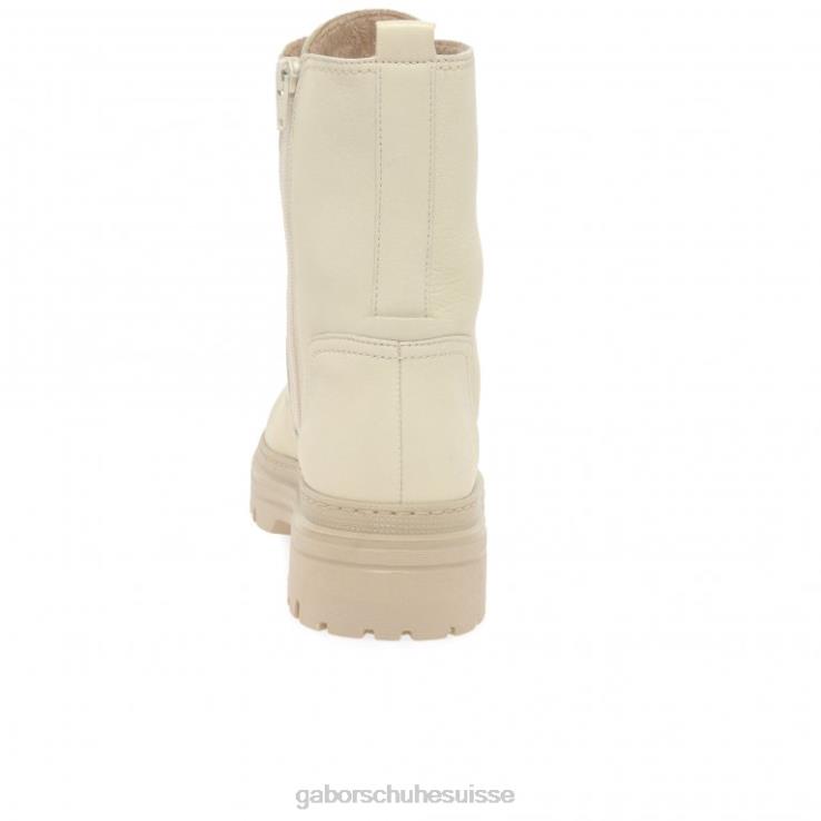 femmes panna chaussure VZ0VT233 bottes militaires de Gênes Gabor