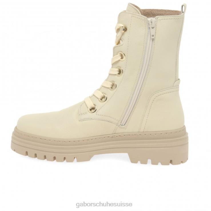 femmes panna chaussure VZ0VT233 bottes militaires de Gênes Gabor