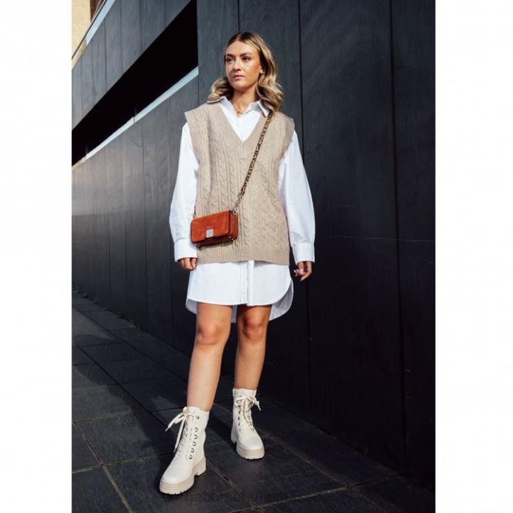 femmes panna chaussure VZ0VT233 bottes militaires de Gênes Gabor