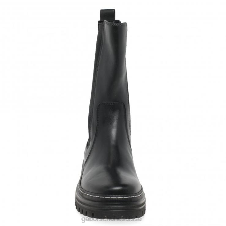 femmes point noir/blanc chaussure VZ0VT259 bottes mi-mollet gaby Gabor
