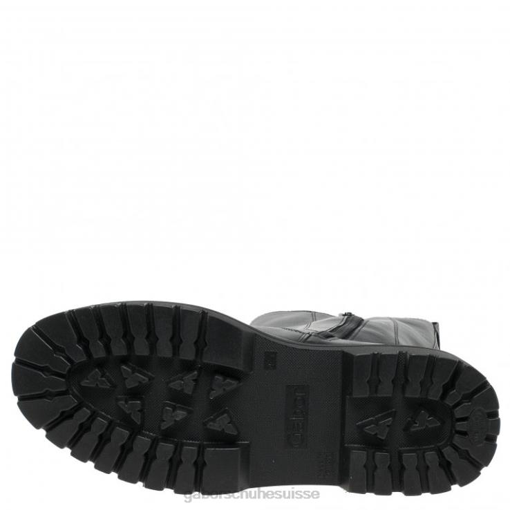 femmes point noir/blanc chaussure VZ0VT259 bottes mi-mollet gaby Gabor