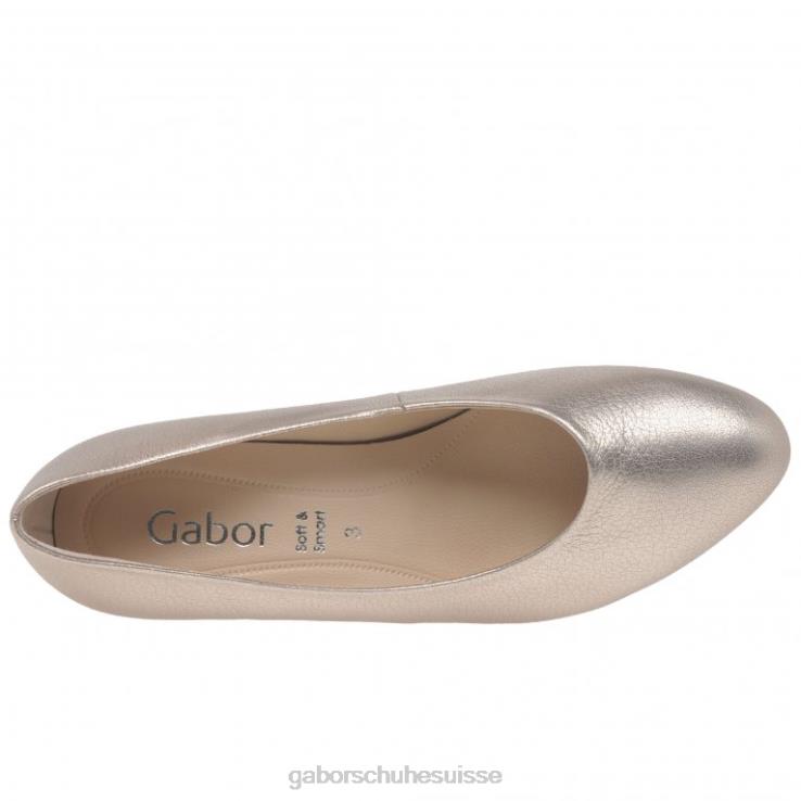 femmes poudre métallique chaussure VZ0VT33 escarpins edina Gabor