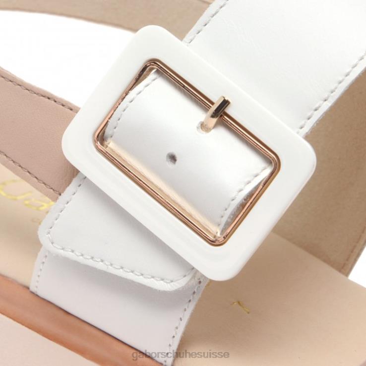 femmes rose/blanc chaussure VZ0VT160 sandales aviemore Gabor