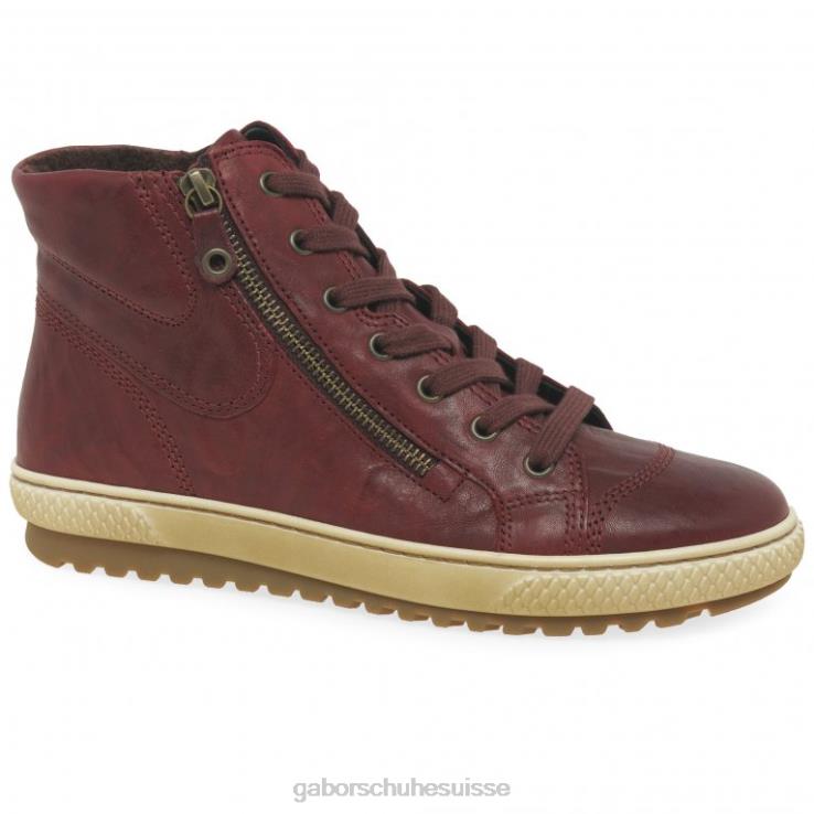femmes rouge foncé chaussure VZ0VT183 bottines décontractées bulner Gabor