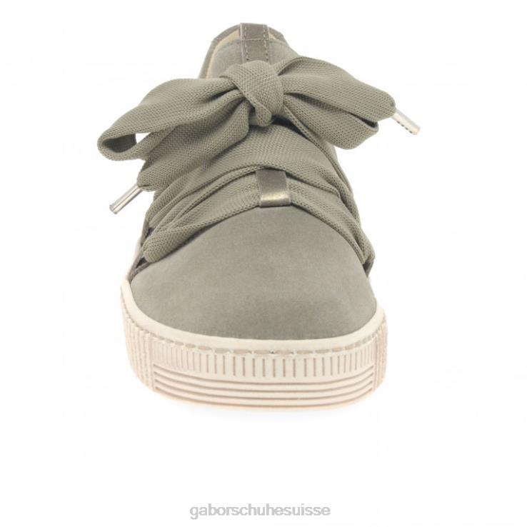 femmes salvia/daim bronze chaussure VZ0VT127 baskets casual valse Gabor