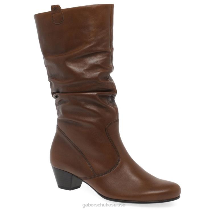 femmes sattel chaussure VZ0VT261 bottes larges en cuir rachel Gabor