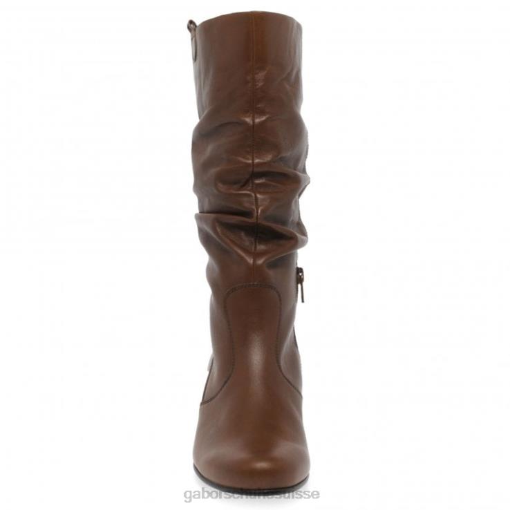 femmes sattel chaussure VZ0VT261 bottes larges en cuir rachel Gabor