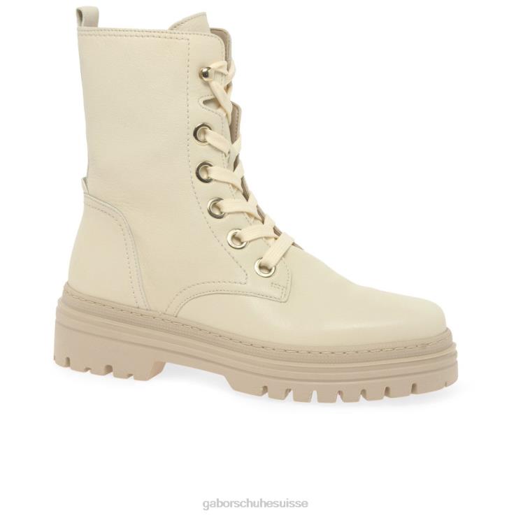 femmes panna chaussure VZ0VT233 bottes militaires de Gênes Gabor
