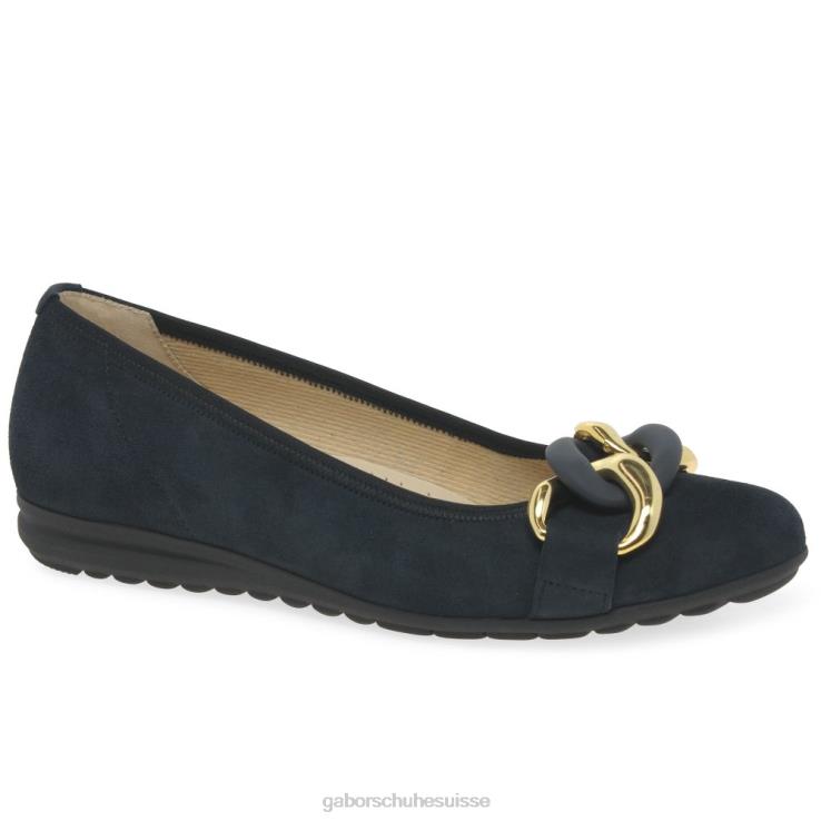 femmes daim bleu foncé chaussure VZ0VT6 chaussures décontractées sabia Gabor