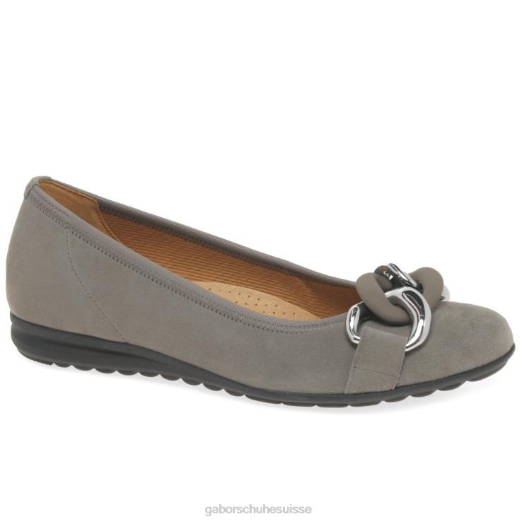 femmes fumo daim uni chaussure VZ0VT8 chaussures décontractées sabia Gabor