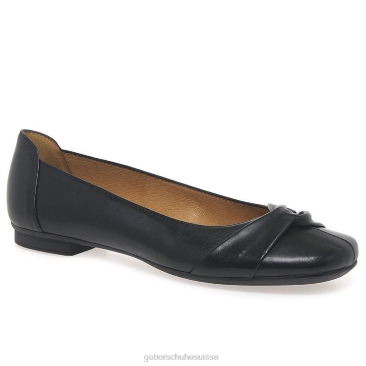 femmes noir chaussure VZ0VT110 ballerines frost Gabor