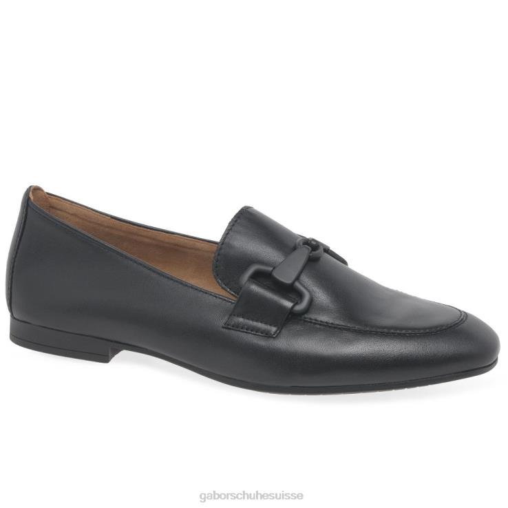 femmes noir chaussure VZ0VT85 mocassins jangle Gabor