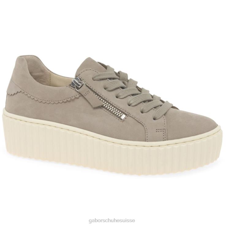 femmes nubuck de lin chaussure VZ0VT131 baskets Dolly Gabor