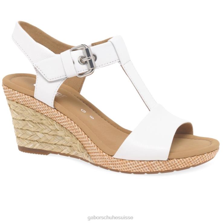 femmes blanc chaussure VZ0VT164 sandales modernes karen Gabor