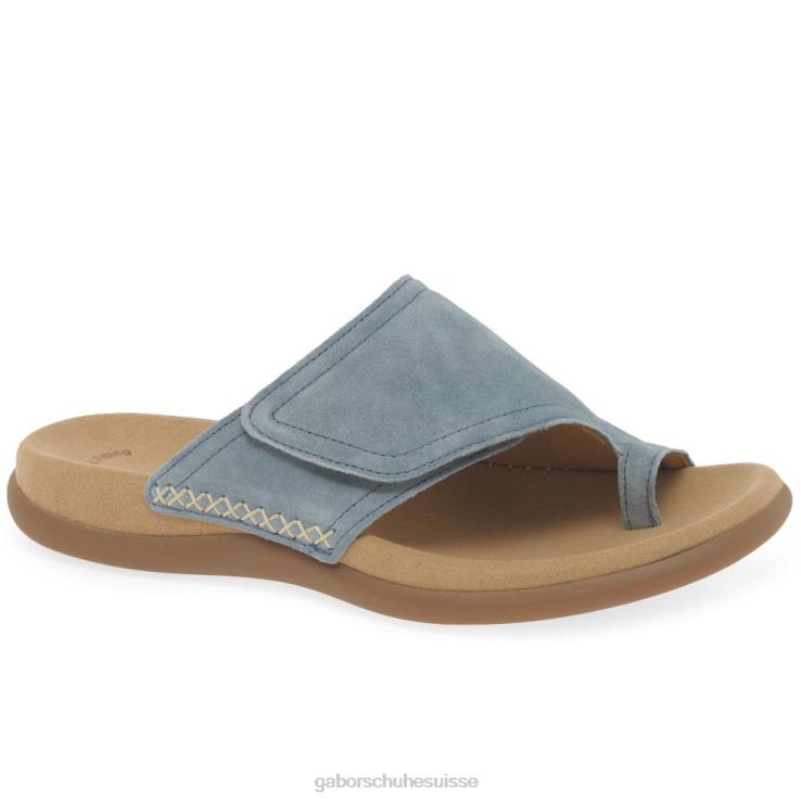 femmes daim nuage chaussure VZ0VT329 sandales à bride d'orteil Plaisir Gabor