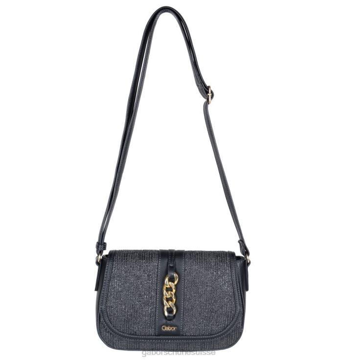 femmes noir mélangé accessoires VZ0VT308 sac à main sacoche Manu Gabor